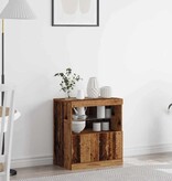 VidaXL Dressoir Bruin 60 x 37 x 67 cm Bewerkt hout