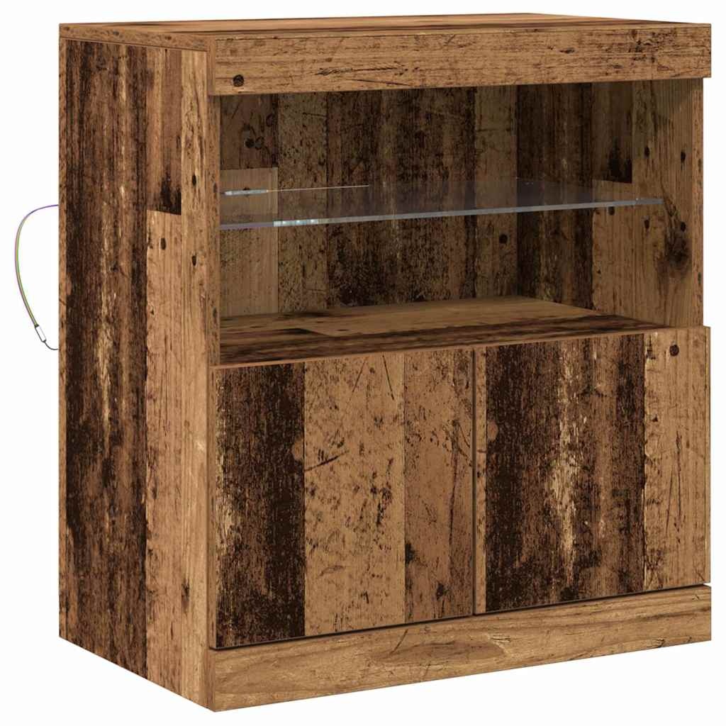 VidaXL Dressoir Bruin 60 x 37 x 67 cm Bewerkt hout