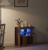 VidaXL Dressoir Bruin 60 x 37 x 67 cm Bewerkt hout