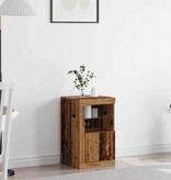 VidaXL Bijzetkast Oud hout 41 x 37 x 67 cm Bewerkt hout
