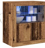 VidaXL Dressoir Bruin 60.5 x 37 x 67 cm Bewerkt hout