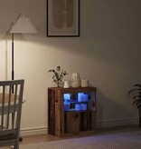 VidaXL Dressoir Bruin 60.5 x 37 x 67 cm Bewerkt hout