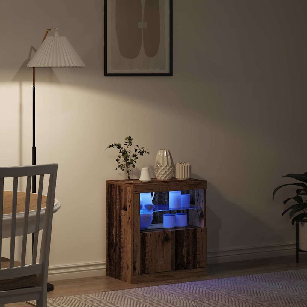 VidaXL Dressoir Bruin 60.5 x 37 x 67 cm Bewerkt hout