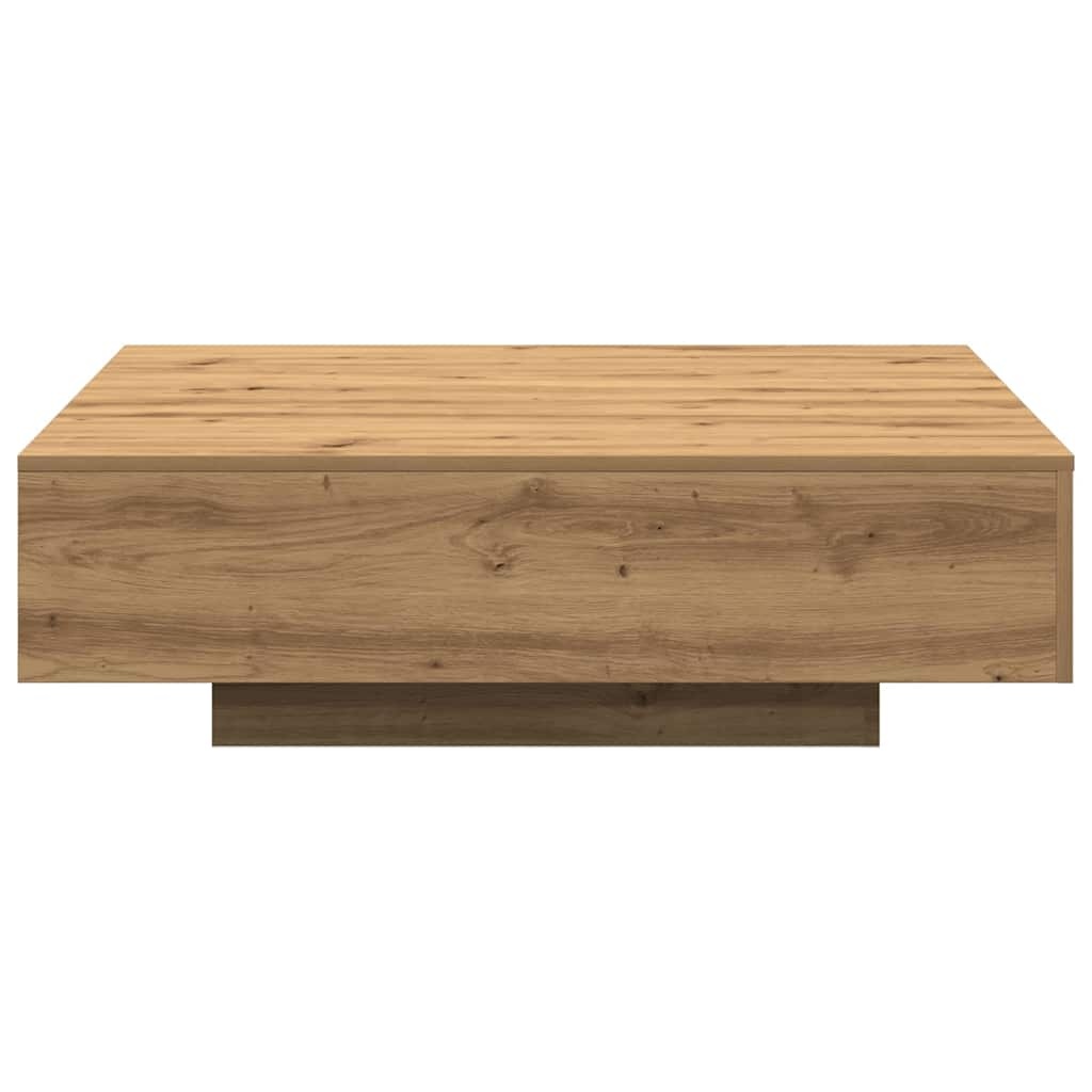 VidaXL Salontafel Artisan Eiken 100 x 100 x 31 cm