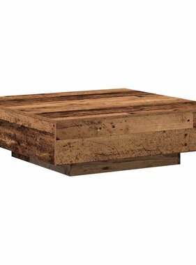 VidaXL Salontafel Oud Hout 100 x 100 x 31 cm