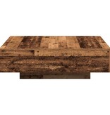 VidaXL Salontafel Oud Hout 100 x 100 x 31 cm