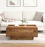 VidaXL Salontafel Oud Hout 80 x 80 x 31 cm