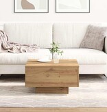 VidaXL Salontafel Artisan Eiken 55 x 55 x 31 cm