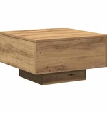 VidaXL Salontafel Artisan Eiken 55 x 55 x 31 cm