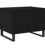 VidaXL Salontafel Zwart Eiken 60 x 44,5 x 45 cm