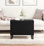 VidaXL Salontafel Zwart Eiken 60 x 44,5 x 45 cm
