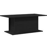 VidaXL Salontafel Zwart Eiken 102 x 55,5 x 40 cm Bewerkt hout