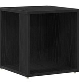 VidaXL Hoekplanken Zwart Eiken 33 x 33 x 34,5 cm Bewerkt hout