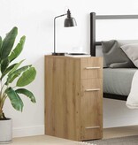 VidaXL Apothekerskast artisanaal eikenkleurig 20 x 45.5 x 60 cm