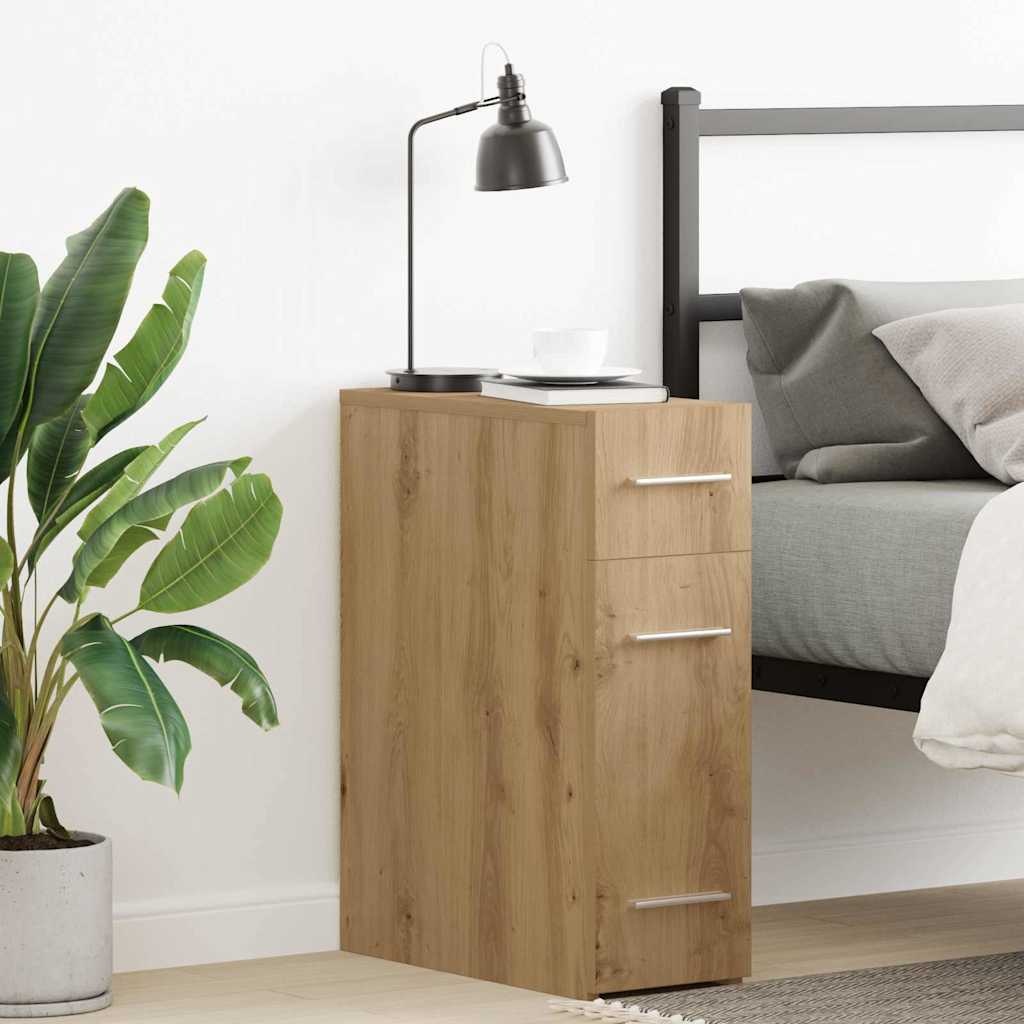 VidaXL Apothekerskast artisanaal eikenkleurig 20 x 45.5 x 60 cm