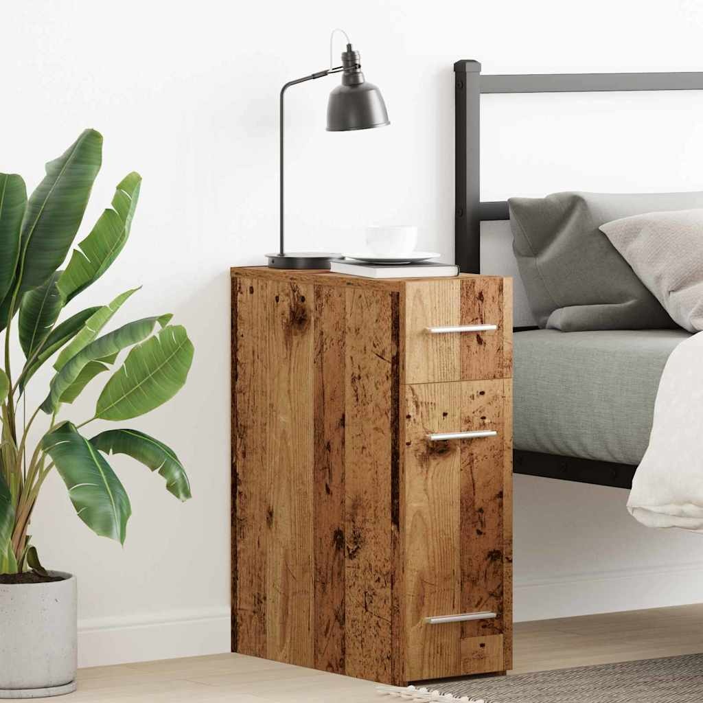 VidaXL Apothekerskast Oud hout 20 x 45.5 x 60 cm Bewerkt hout