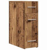 VidaXL Apothekerskast Oud hout 20 x 45.5 x 60 cm Bewerkt hout