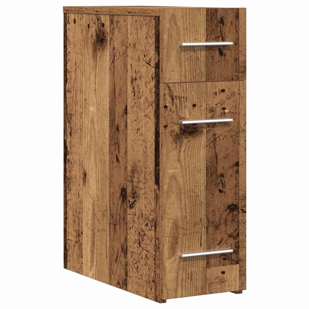 VidaXL Apothekerskast Oud hout 20 x 45.5 x 60 cm Bewerkt hout
