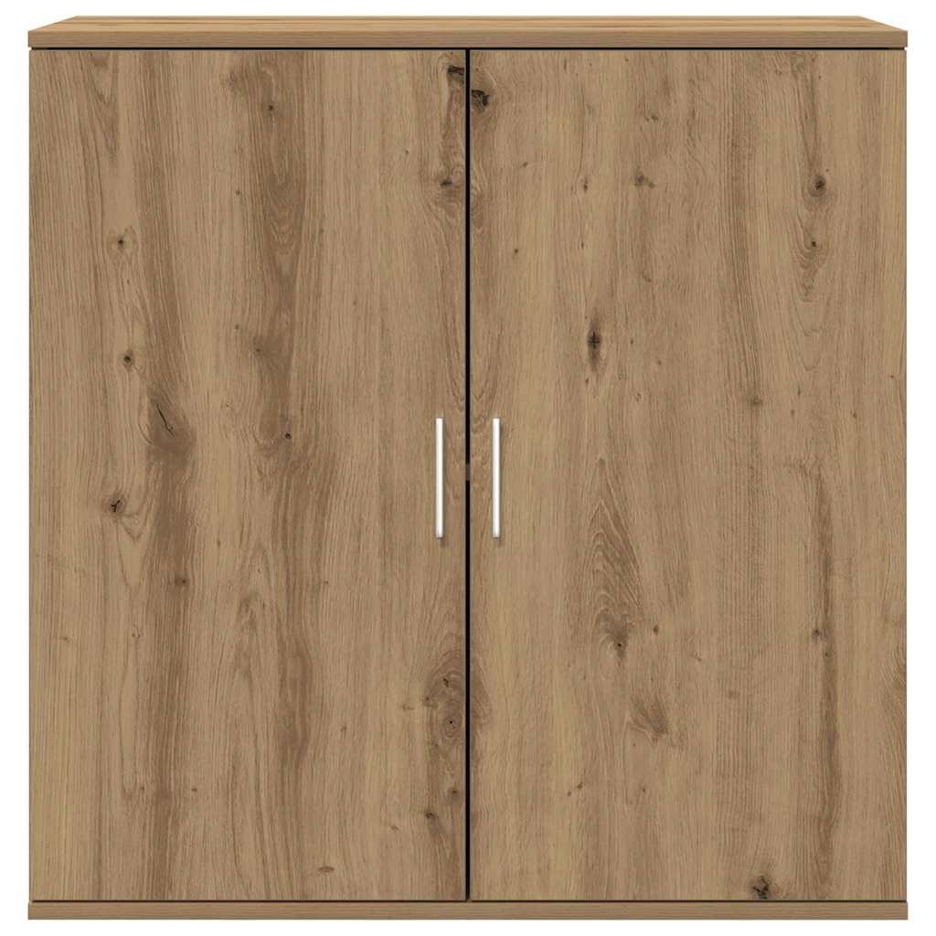 VidaXL Dressoir Artisan Eiken 79 x 38 x 80 cm Bewerkt hout