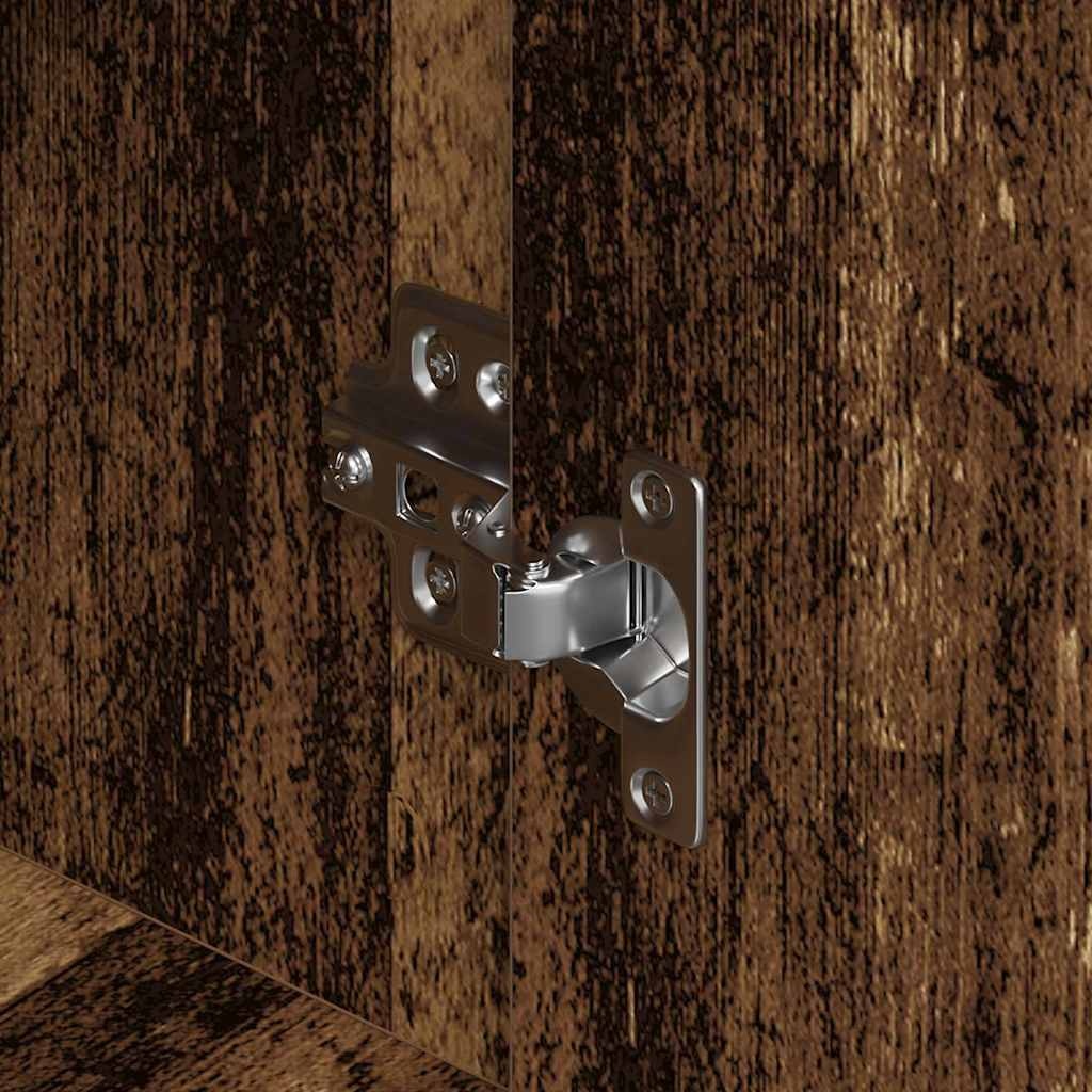 VidaXL Dressoir Oudhout 79 x 38 x 80 cm Bewerkt hout