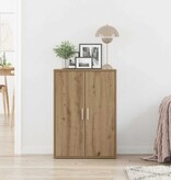 VidaXL Dressoir Artisan Eiken 60 x 31 x 84 cm Bewerkt hout