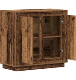 VidaXL Dressoir Oudhout 80 x 40 x 75 cm Bewerkt hout