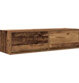 VidaXL TV-kast met lade Oud hout 100 x 31 x 25,5 cm Bewerkt hout