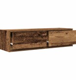 VidaXL TV-kast met lade Oud hout 100 x 31 x 25,5 cm Bewerkt hout
