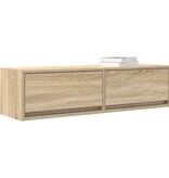 VidaXL TV-kast met lade Sonoma eiken 100 x 31 x 25,5 cm Bewerkt hout