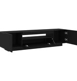 VidaXL TV-kast Zwart 160 x 35 x 40 cm Bewerkt hout