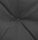 VidaXL Hangstoel Kussen Antraciet 200 x 49 x 6 cm Polyester