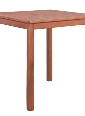 VidaXL Tuinstafel Bruin 80 x 80 x 74 cm Massief acaciahout