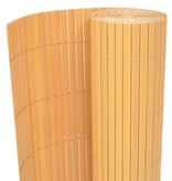 VidaXL Tuin Hek Geel 150 x 500 cm PVC
