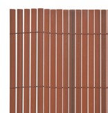 VidaXL Tuin Hek Bruin 150 x 300 cm PVC