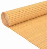 VidaXL Tuin Hek Geel 150 x 300 cm PVC