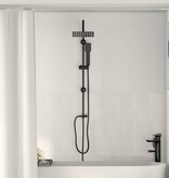VidaXL Douche systeem Zwart 45 x 20 x 96 cm