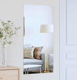VidaXL Wandspiegel Rechthoekig 50 x 100 cm gehard glas