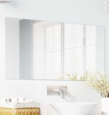 VidaXL Wandspiegel Rechthoekig 50 x 100 cm gehard glas