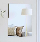 VidaXL Wandspiegel Rechthoekig 50 x 60 cm gehard glas