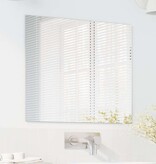 VidaXL Wandspiegel Rechthoekig 50 x 60 cm gehard glas