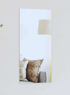 VidaXL Wandspiegel Rechthoekig 30 x 60 cm gehard glas