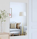 VidaXL Wandspiegel Rechthoekig 100 x 60 cm gehard glas