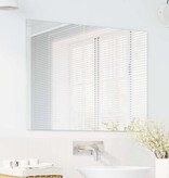VidaXL Wandspiegel Rechthoekig 80 x 60 cm gehard glas