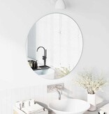 VidaXL Wandspiegel Rond Ø 70 cm gehard glas
