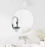 VidaXL Wandspiegel Rond Ø 50 cm gehard glas
