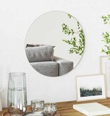 VidaXL Wandspiegel Rond Ø 40 cm gehard glas