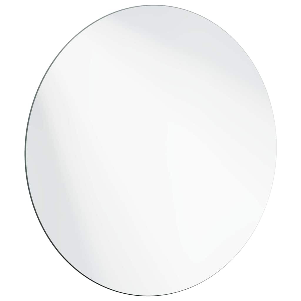 VidaXL Wandspiegel Rond Ø 40 cm gehard glas