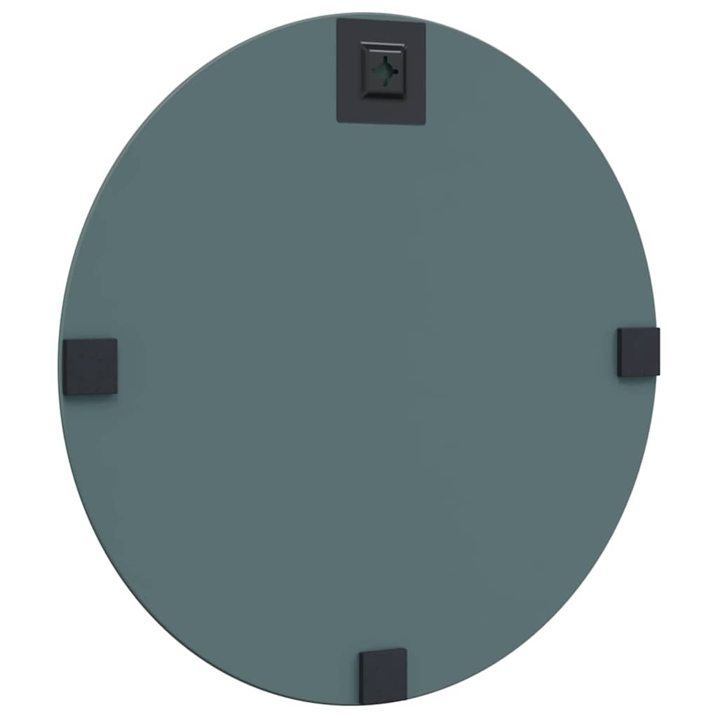 VidaXL Wandspiegel Rond Ø 40 cm gehard glas