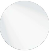 VidaXL Wandspiegel Rond Ø 30 cm gehard glas