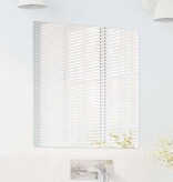 VidaXL Wandspiegel Vierkant 50 x 50 cm gehard glas